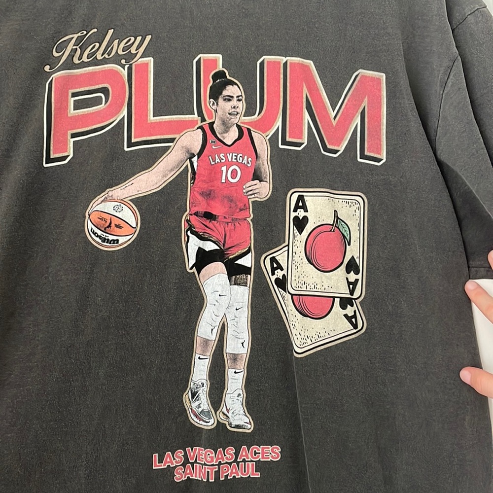 NWOT kelsey plum las vegas aces saint paul shirt